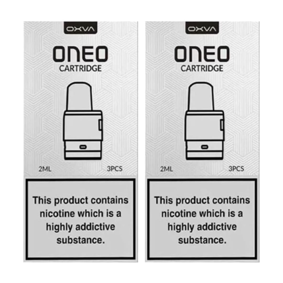 Oxva Oneo Pods (0.8 x 2 packs) - 2 x 3 Pack Available in 0.4,0.6,0.8Ω Compatible With Oxva Oneo Kit Only - No Nicotine