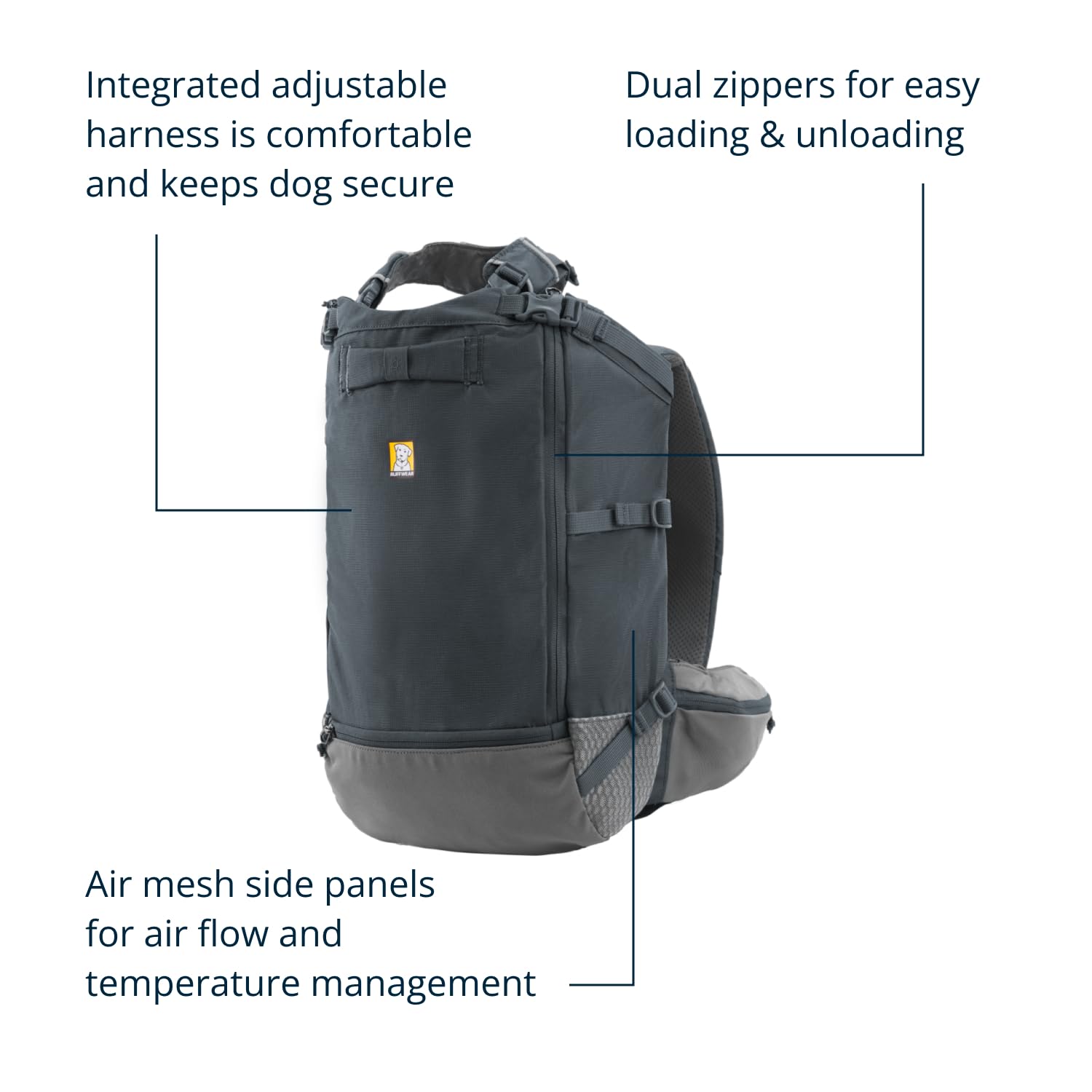 Amazon.com : Ruffwear, Hitch Hiker Dog Backpack Carrier