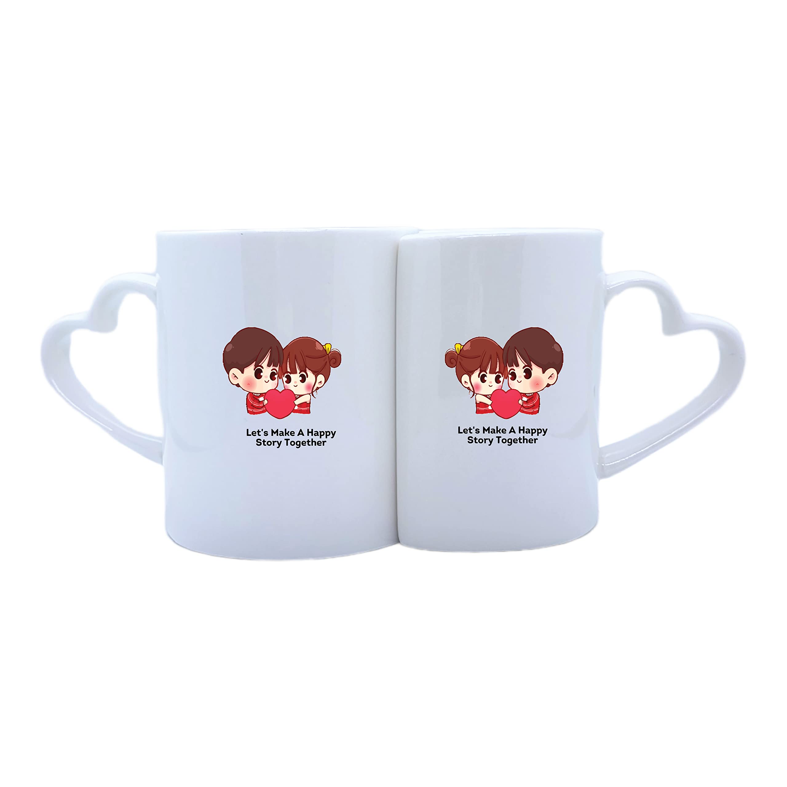 I send You my Love Design Couple Mugs -Lover Gifts Music Lover Mug for Husband Boyfriend Girlfriend- Gift Ideas -Valentine Days