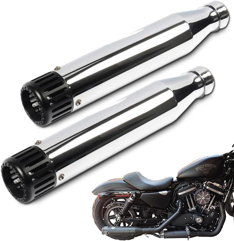 ハーレーダビッドソン　XL1200 コブラ　スリップオンマフラー　48 コブラスリップオンマフラー スーパークワイエットバッフル🏍 #COBRA