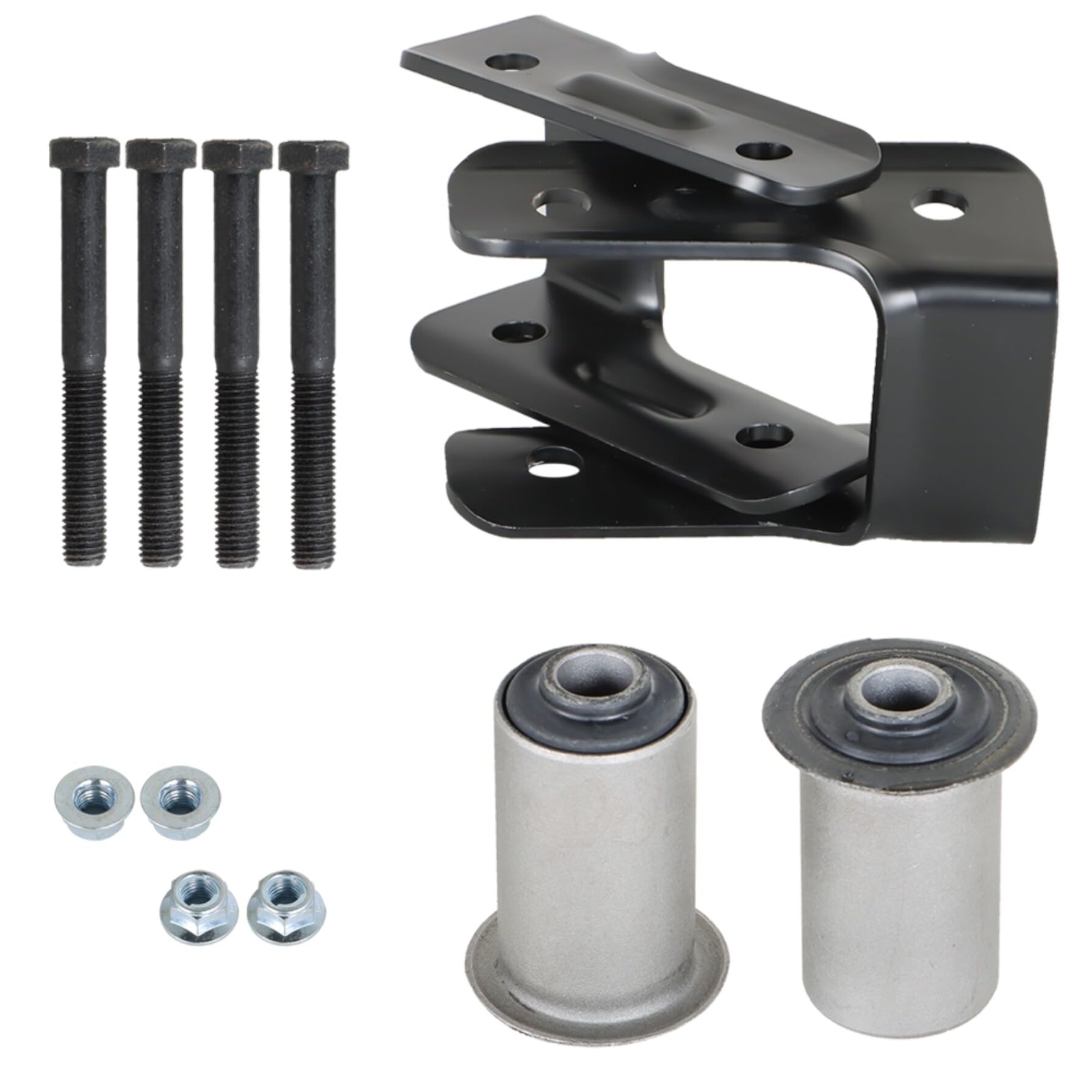 Rear Leaf Spring Shackle Pair Set - LH & RH Fit Chevy Blazer S10, GMC Jimmy S15
