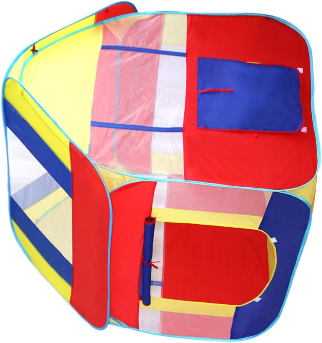 VANZACK Play Tent Foldable Indoor Outdoor Playhouse for Boys Breathable Design Spacious for Easy Assembly for Camping Travel