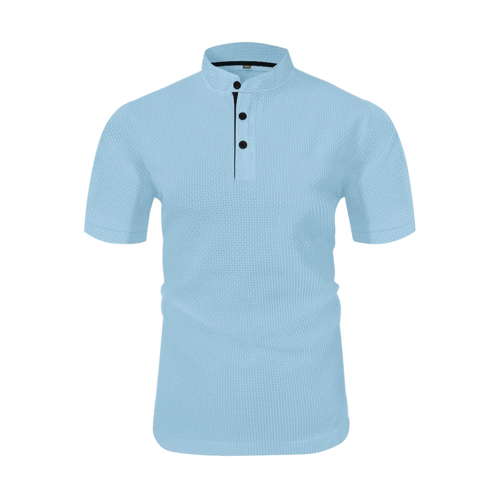 Polo Golf Hombre, Moda Poliester Grandes Pack Polos Hombre Manga Corta, Deporte Trekking Slim Fit — view 6