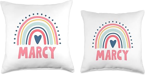 Miniatura 3 de Marcy Name Custom Woman Myth Legend Pink Birthday Party Throw Pillow, 16x16, Multicolor