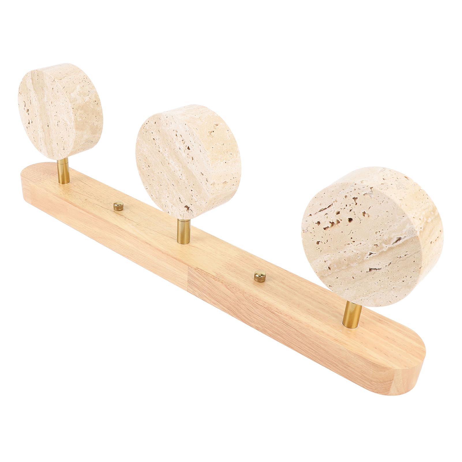 Greensen Lámpara Moderna de Madera para Baño sobre Espejo, Lámpara de Tocador de 3 Luces para Pasillo, Cocina, Vestidor