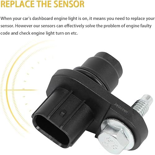 Miniatura 20 de OCPTY PC553 Sensor de manivela Sensor de posición del cigüeñal apto para Buick Lacrosse/Regal/Verano, para Chevy Captiva