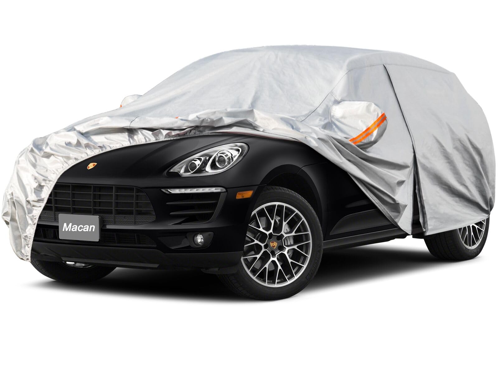 Kayme Funda Coche Exterior, Compatibles con Audi A5 (2009-2025), Cubierta para Coche Impermeable Transpirable Anti-UV Antipolvo de 6 Capas, Cubre Coche con Cremallera y Forro de Algodón. — view 28