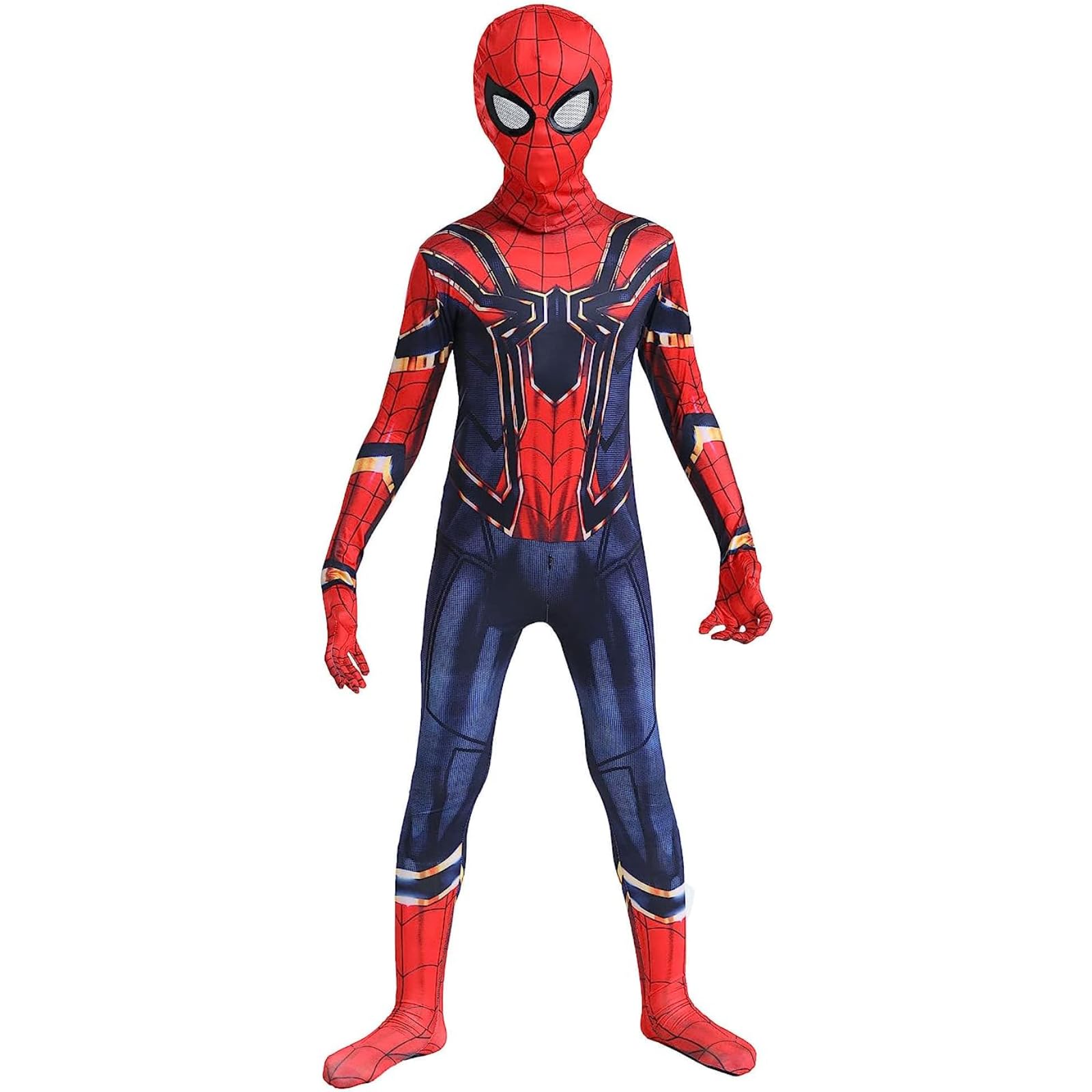 Superhero Unisex Spandex New into The Spider Verse Miles Morales Cosplay Costumes Kids 3D Style