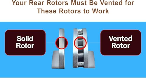 Miniatura 5 de Detroit Axle - Kit de freno trasero para Jeep Grand Cherokee 2011-2020 Dodge Durango 2011-2020, rotores de freno ventilados perforados y ranurados
