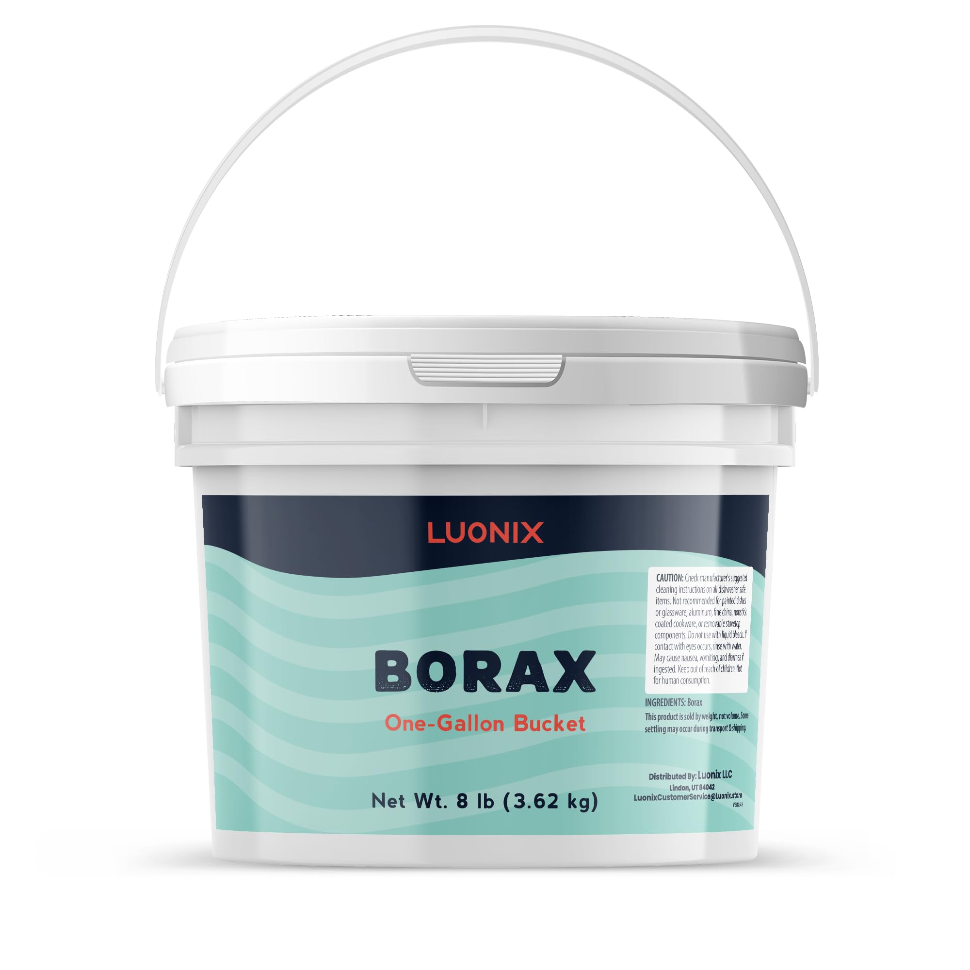 Borax, 1 Gallon Bucket, Multipurpose Cleaner, Laundry Additive