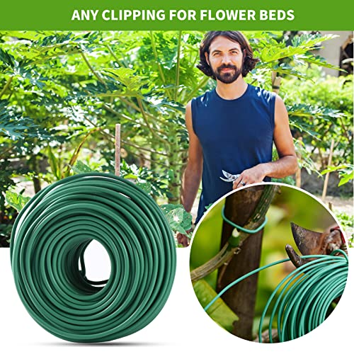 Ydsl 88 Feet Garden Flexible Wire, Soft Twist Plant Ties For Plant Vines And Office Organization (Diameter - 3Mm) #TOP2