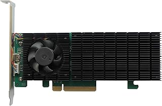 HighPoint Technologies Dual Port SSD6202 PCIe 3.0 x8 M.2 NVMe Driverless Low-Profile Boot RAID Controller. Supports VMWare Esxi, Linux and Windows. No Bifurcation Required.