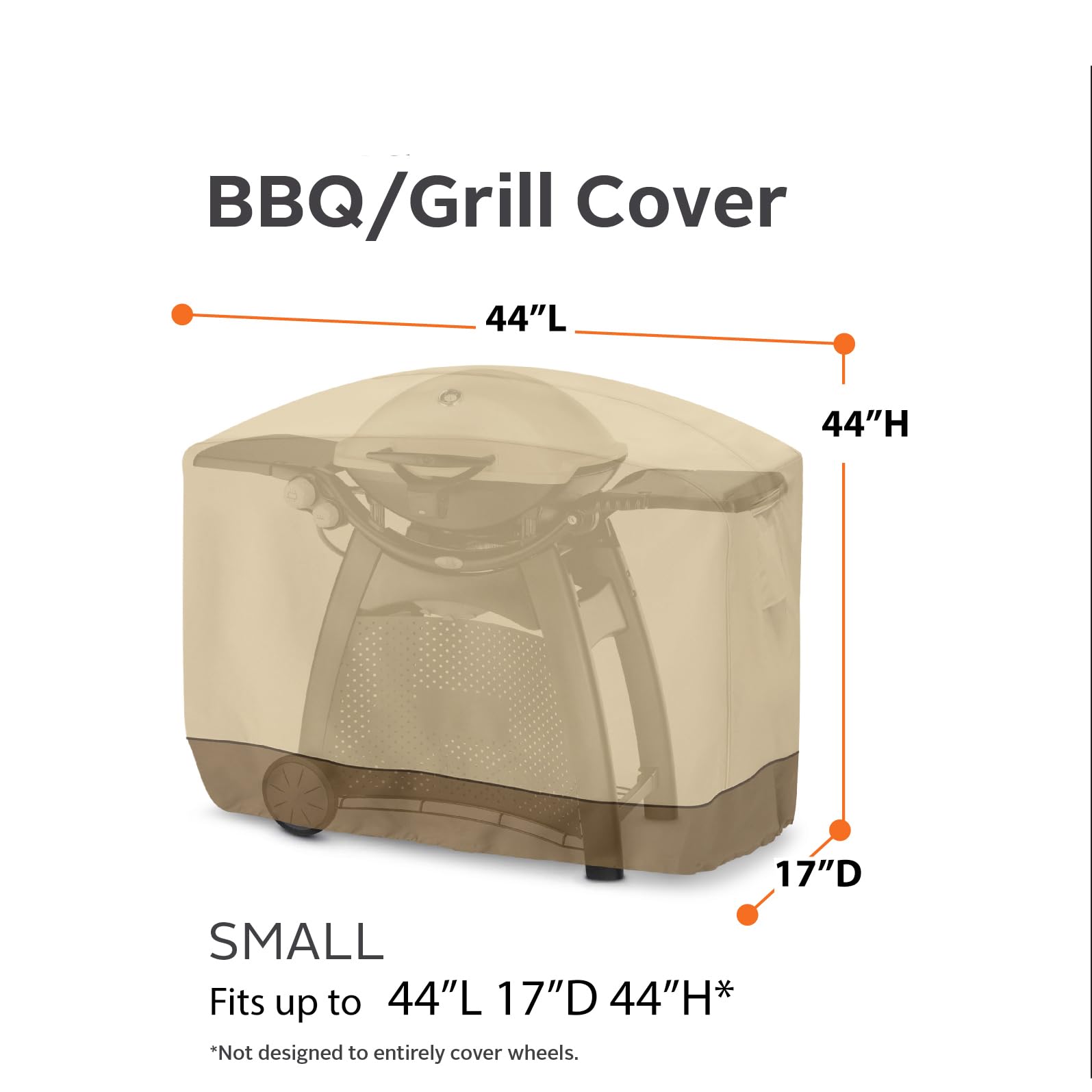 Classic Accessories 73902 Veranda Parrilla Cubierta para Parrillas de Weber q-300 & q-320