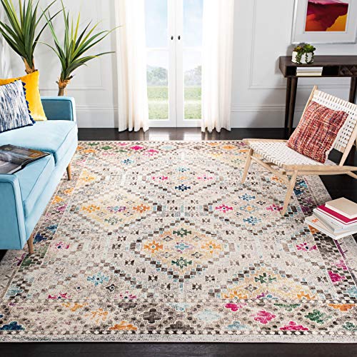 Tapete Boho Safavieh Madison 6 x 9 pies Gris y Amarillo miniatura 3