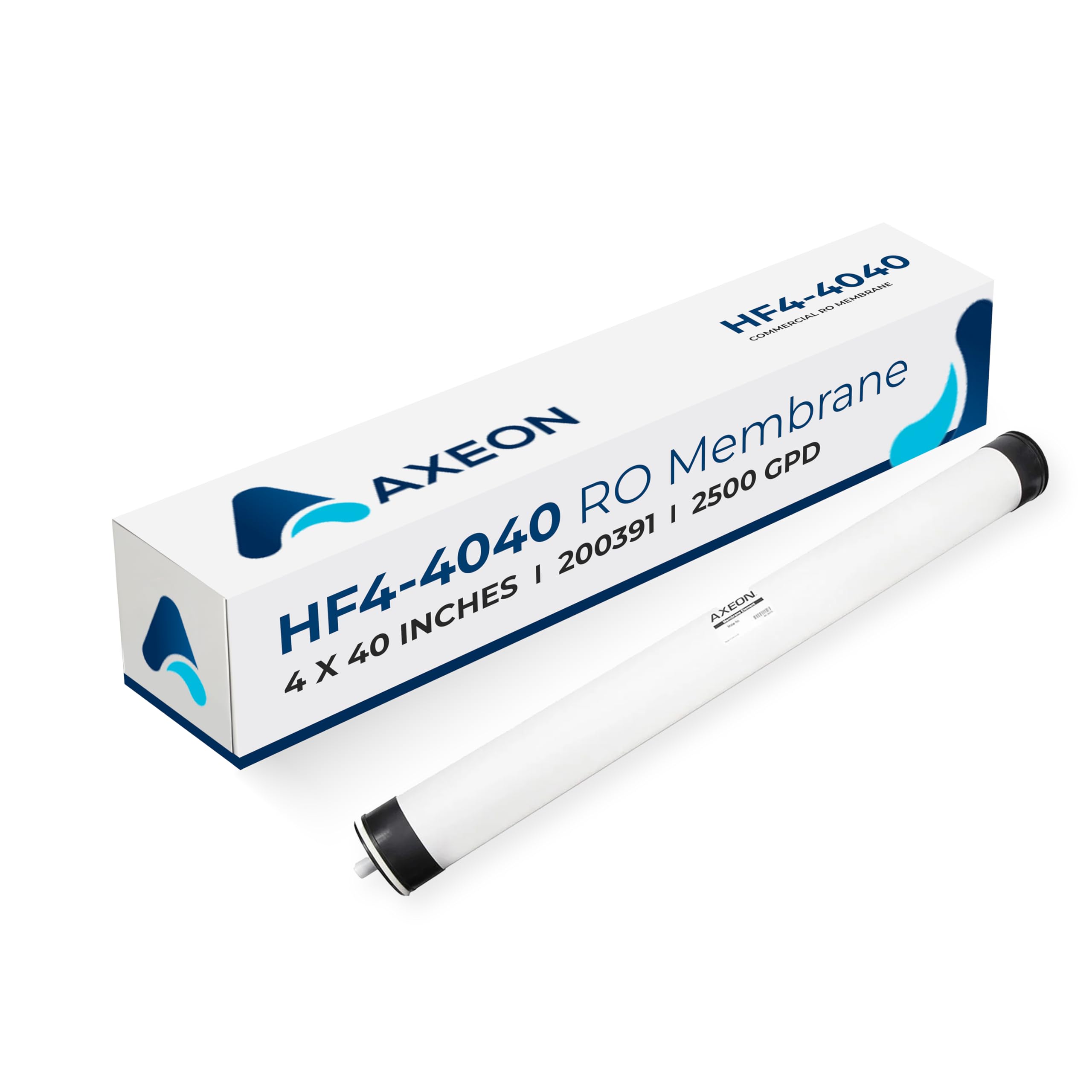 Axeon HF4-4040 RO Membrane 200391 2500 GPD Commercial 4 x 40 Inch