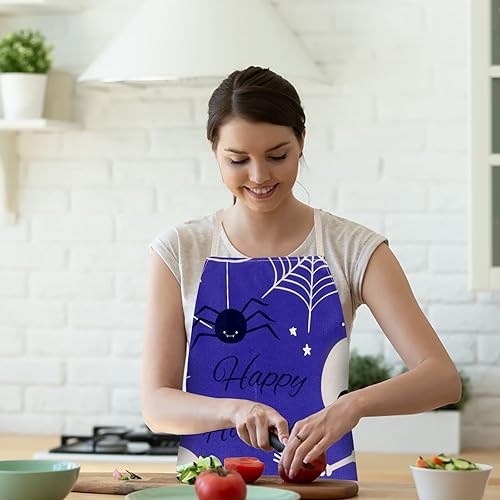 Miniatura 4 de PETCEE Delantal de Halloween I Smell Children Delantales de cocina, Azul