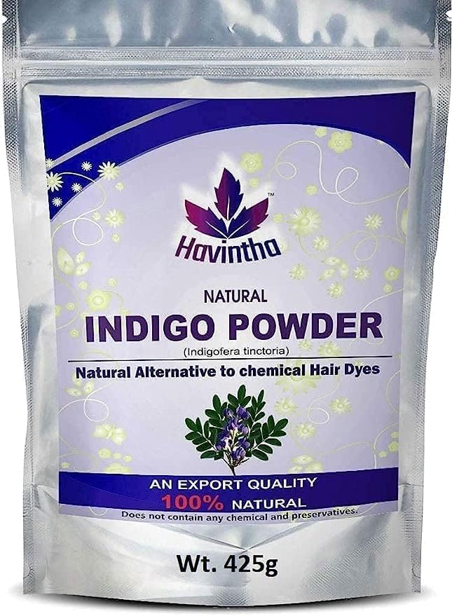 OTAA Indigo Powder for Hair black & Beard - Indigofera Tinctoria - 425 gm