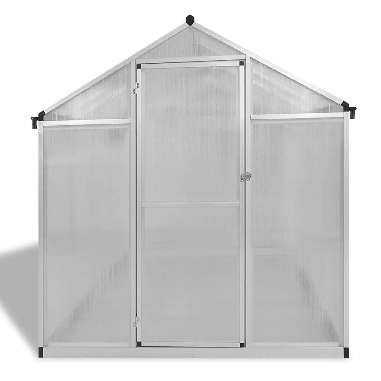 Mobili Serra in Alluminio Rinforzato con Telaio di Base 4,6 m², Serra da Giardino, Serra Orto, Serra da Balcone, Serra per Orto, Serra per Piante Casa Mobili Decor per Casa