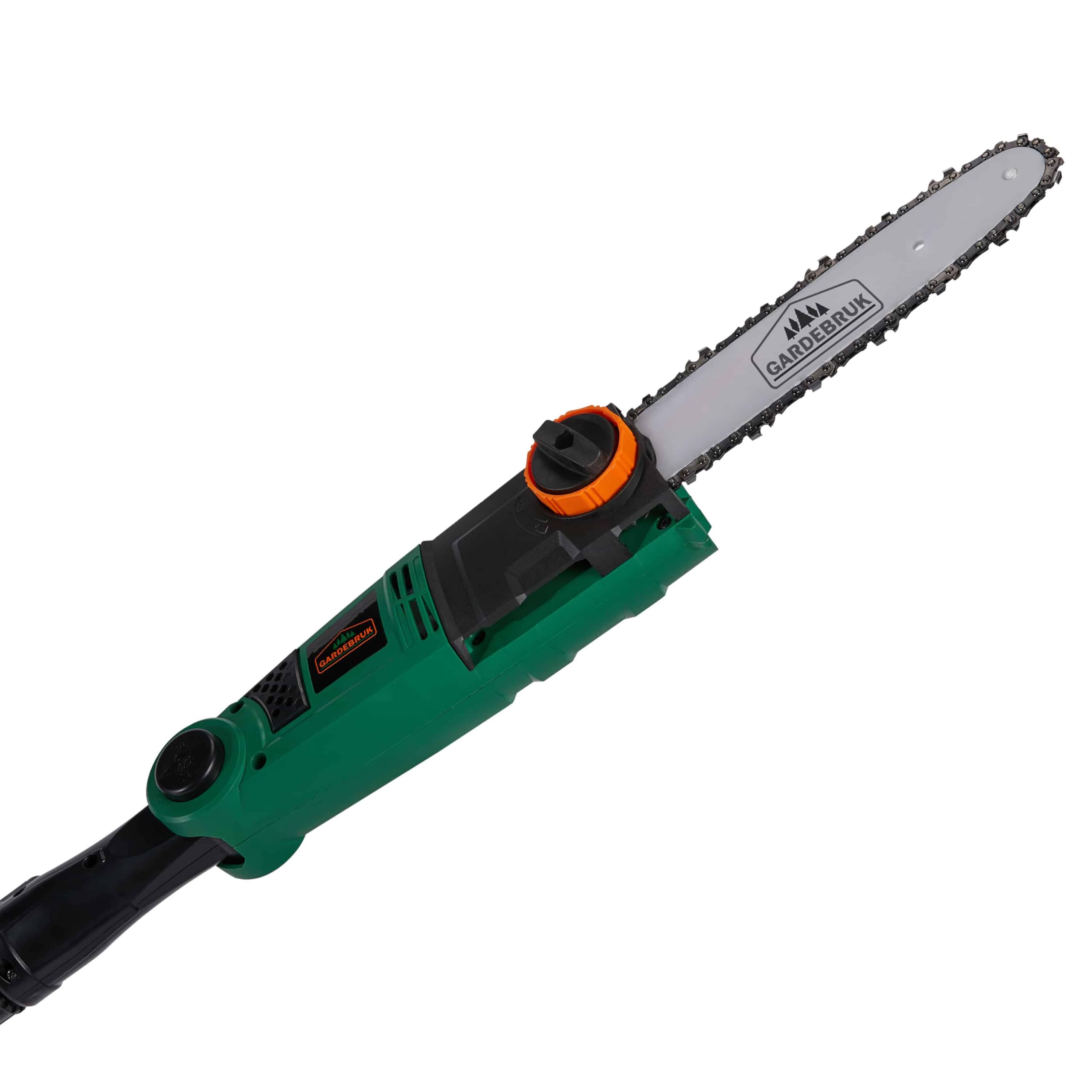Gardebruk Motosierra eléctrica de 750 W longitud de corte de 26 cm Aluminio cadena calidad Oregon velocidad 9 m/s jardinería