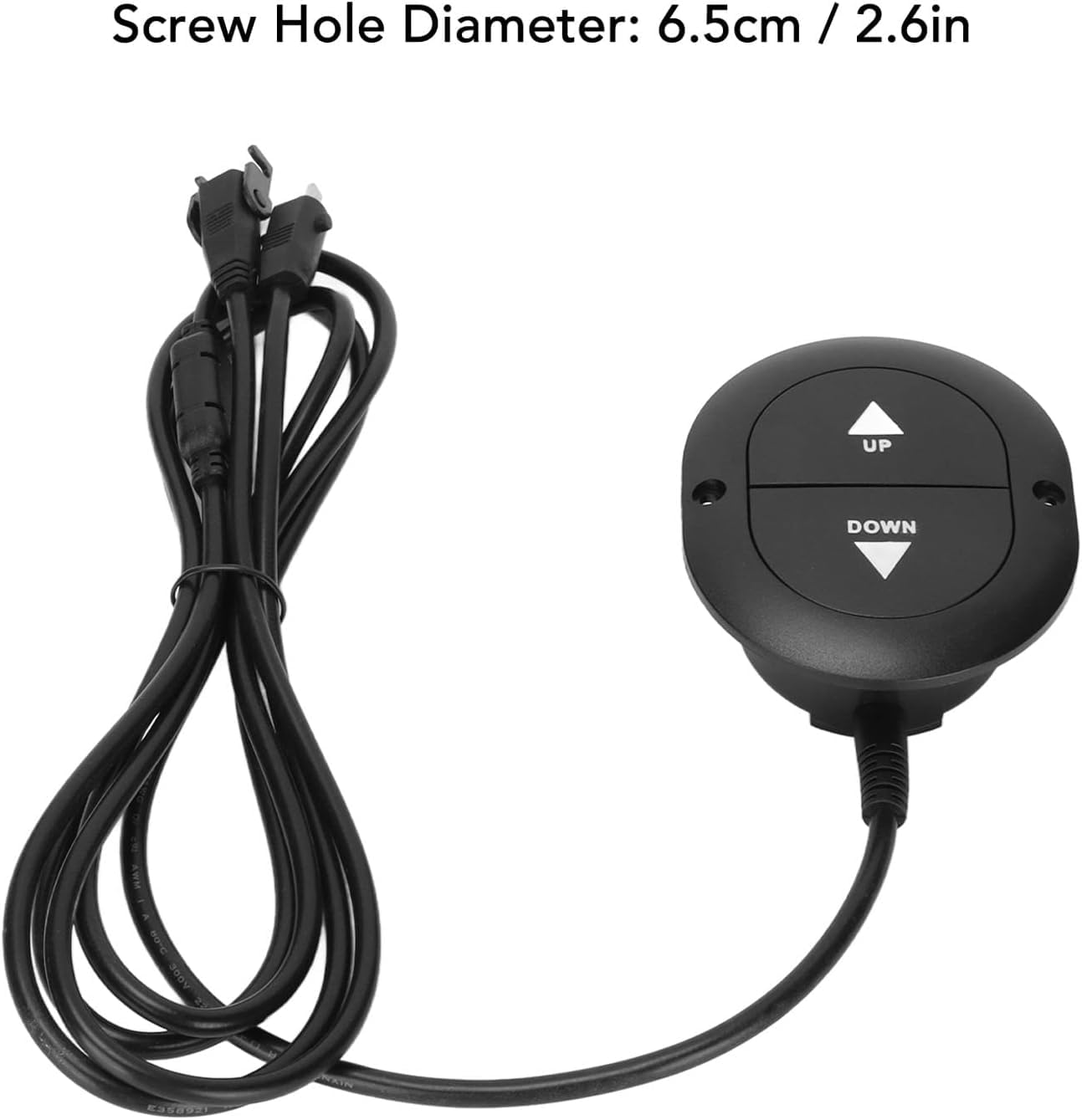 Télécommande Fauteuil électrique, Inclinable et Releveur avec 2 Boutons pour Lit Massage et Relaxation, 12-32V