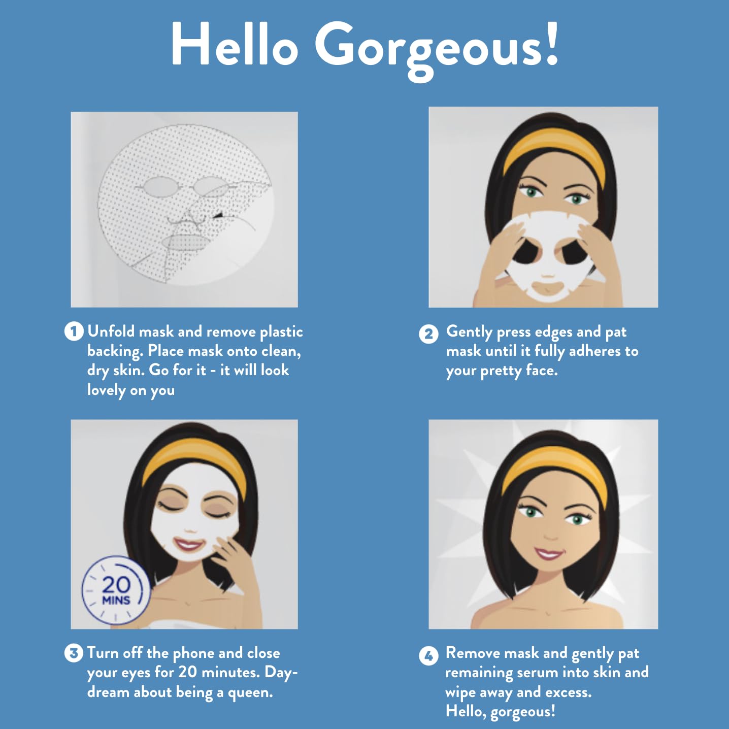 MISS SPA Deep Clean Facial Sheet Mask with Licorice Root Extract Oil Control Clearer Skin for Oily Combination Skin Vegan, Cruelty-Free, Dermatologist Tested 4 Pack - Image 5