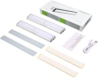Vista 7 de Stick-on Anywhere Portable Little Light Wireless LED Under Cabinet Lights 10-LED Motion Sensor Activated Night Light Build in Rechargeable Battery