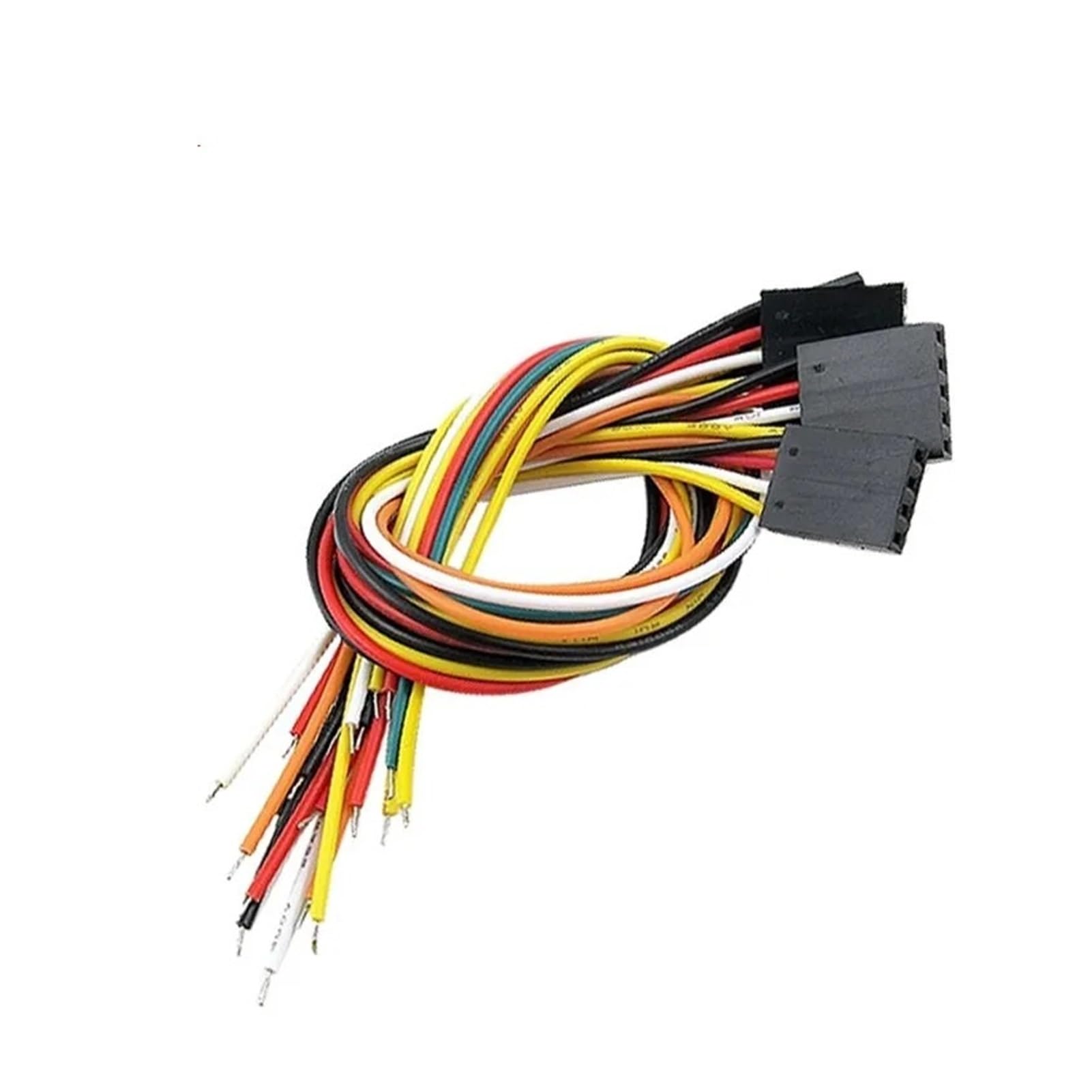 Cable de puente Dupont de 10 piezas, 2,54 mm 2-10 pines 26 AWG 10/20/30 cm