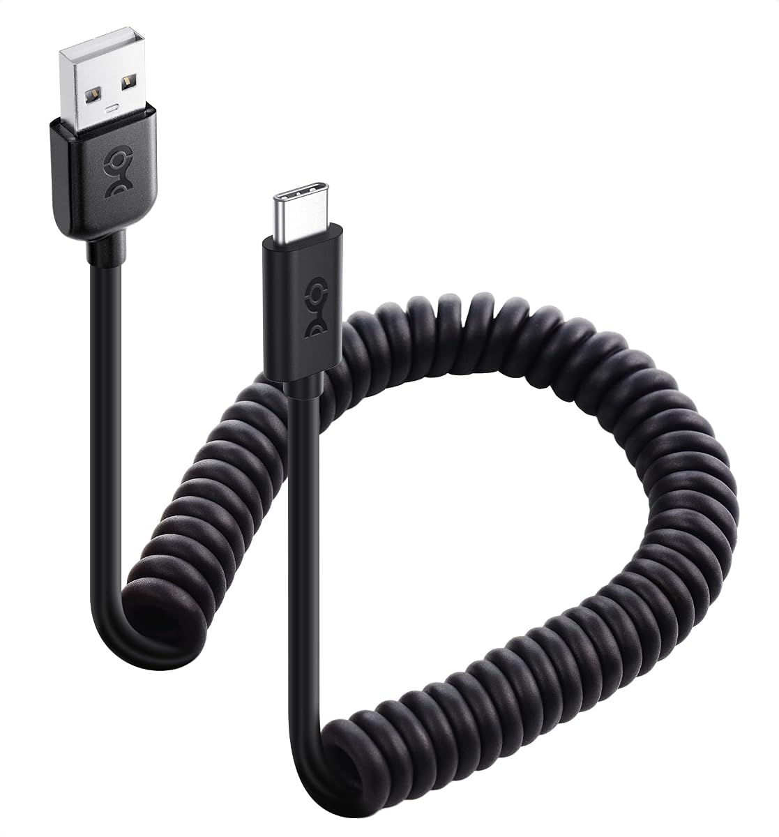 Cable Matters USB to USB C Coiled Cable