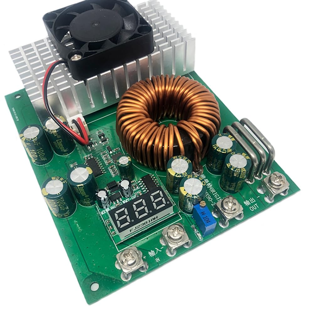Convertidor reductor de corriente constante 1000W para regular voltaje estable de 25V a 90V 8