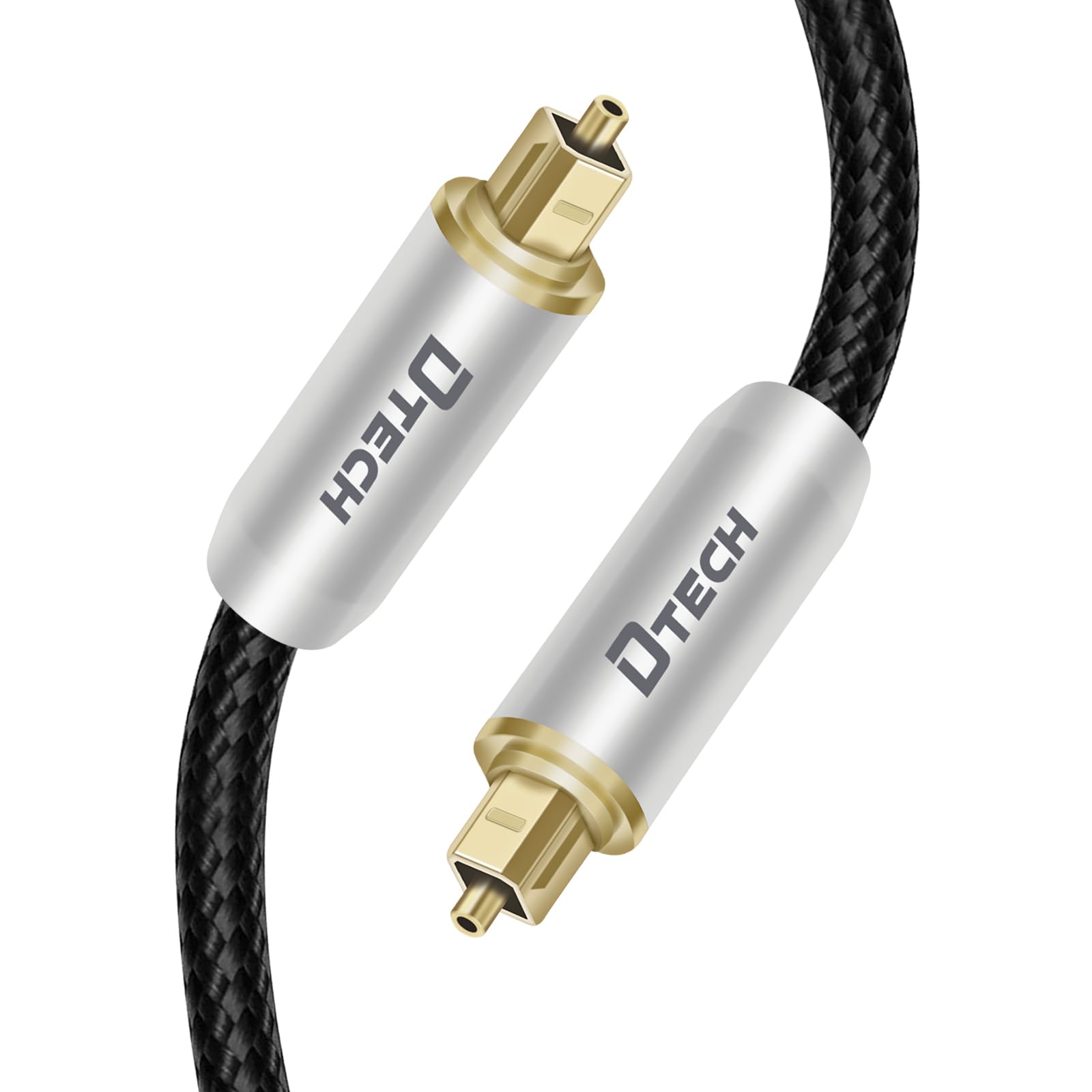 Amazon | DTECH 1m 光デジタルケーブル Toslink 光デジタル オーディオ