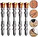 VIGANI Screwdriver Driver Bits,Magnetic Bit, 5pcs 65mm Long PH2 Double-Head Cross Screwdriver Bits with Magnetic Ring for Cross for Head Magnetic Electric Screwdriver Tools for Woodwork