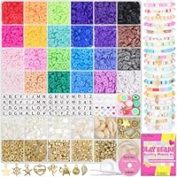BestNow Clay Beads Bracelet Making Kit