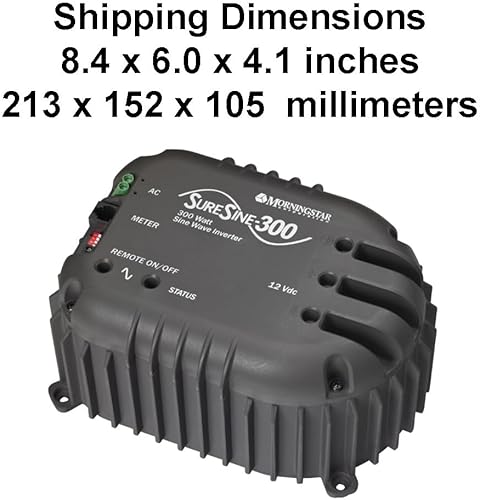 Miniatura 8 de Morningstar SureSine 150W onda sinusoidal pura, inversor solar fuera de la red 12 VCC, 120 VAC, 60 Hz tipo B salida