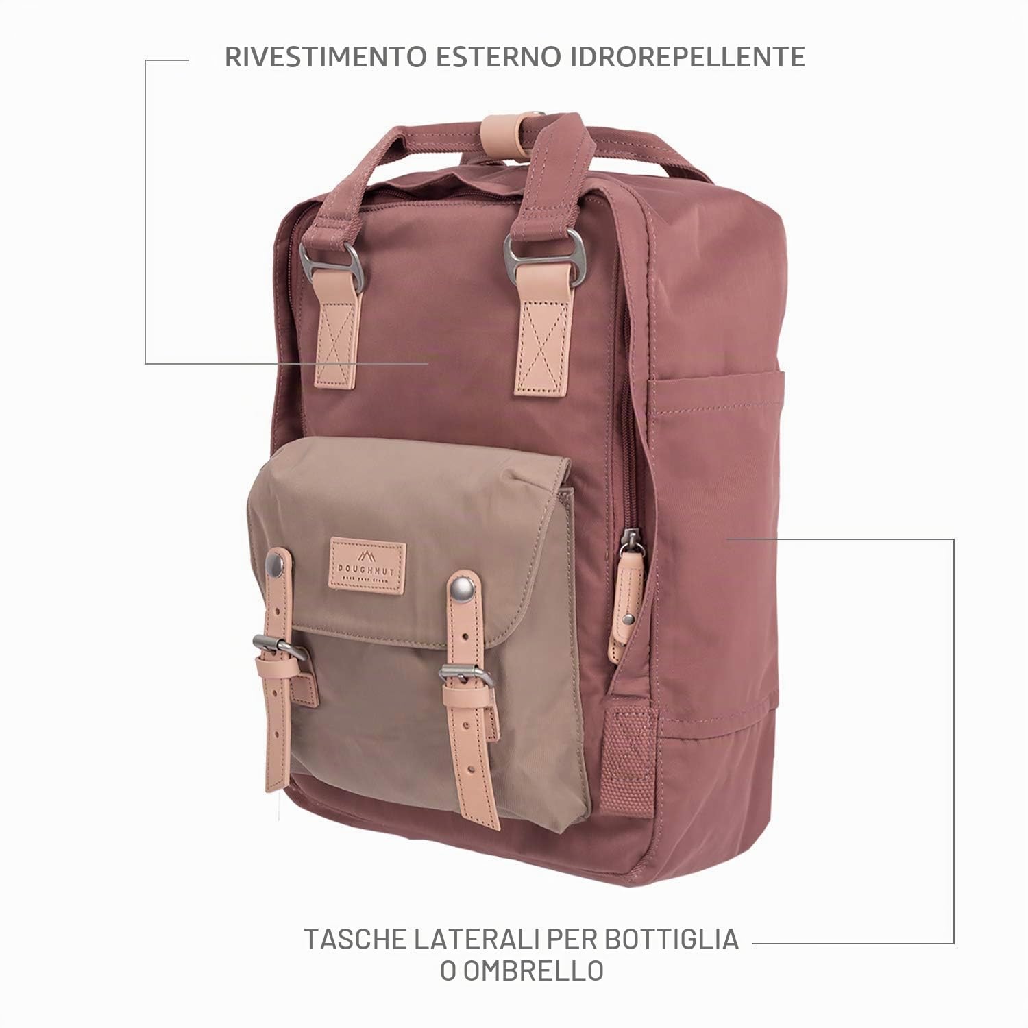 Doughnut Macaroon Zaino Unisex - Adulto