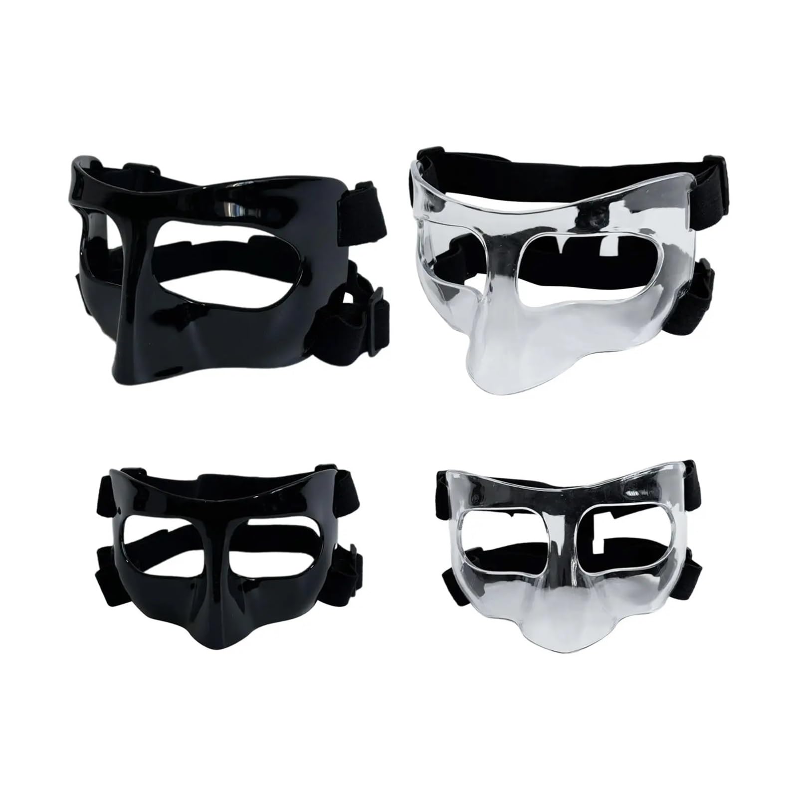 Máscara de Entrenamiento para Baloncesto Máscara de Baloncesto, Protector Nariz, protección Facial Ajustable, for Rota for fútbol, ​​Entrenamiento atlético