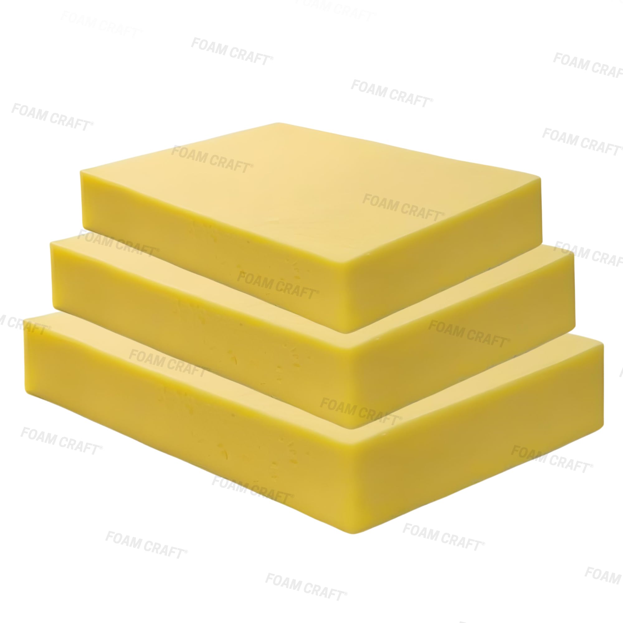 FOAM CRAFT® Orthopedic Memory Foam (40 x 40cm, 5 cm thick) Mattress Topper for Dog Bed Single Mattress Foam Padding for Sofa bed & Seat Pads | Foam For Seating in Wheelchair Cushion, Chair Pads