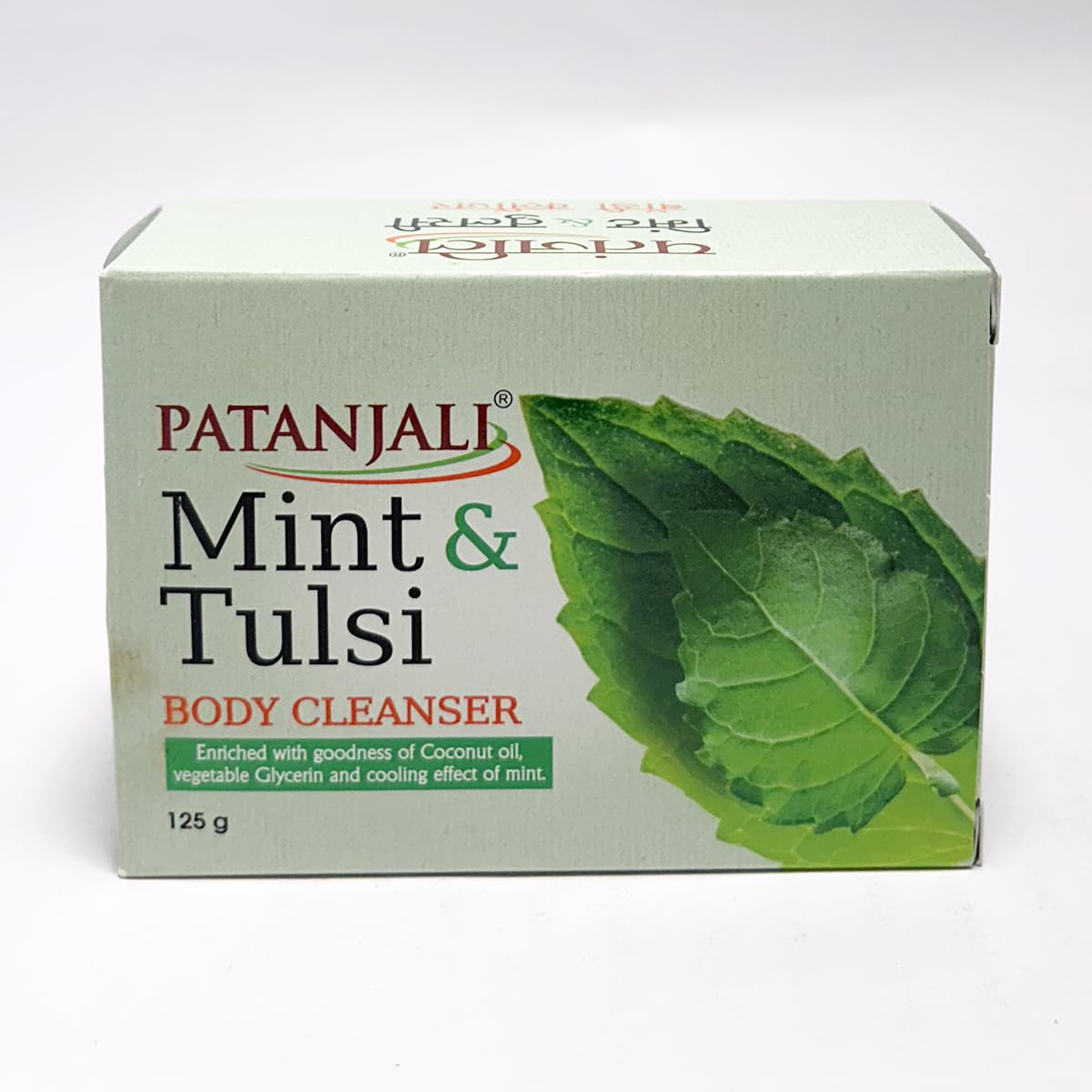 Patanjali Mint Tulsi Body Cleanser Soap 75g Pack of 1