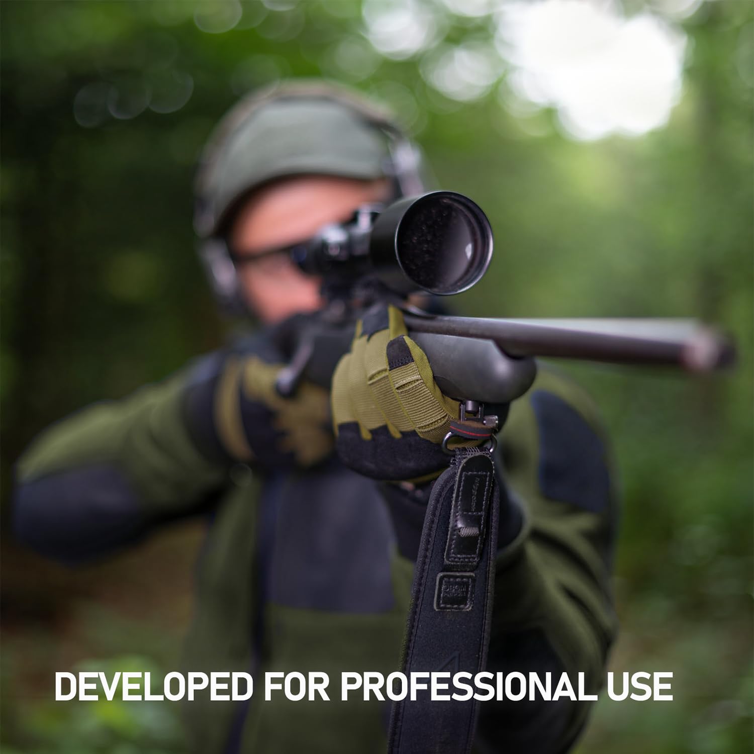 ACE Schakal Guanti da esterno - Guanti tattici per Airsoft, Paintball e sport di tiro - Con funzionalità touchscreen - S a XXL