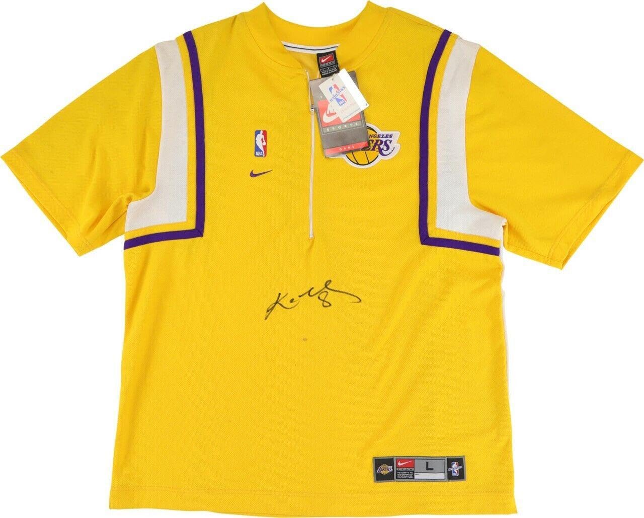 NIKE NBA LAKERS KOBE BRYANT ゲームシャツ Amazon.com: Kobe Bryant Signed Nike Los Angeles Lakers