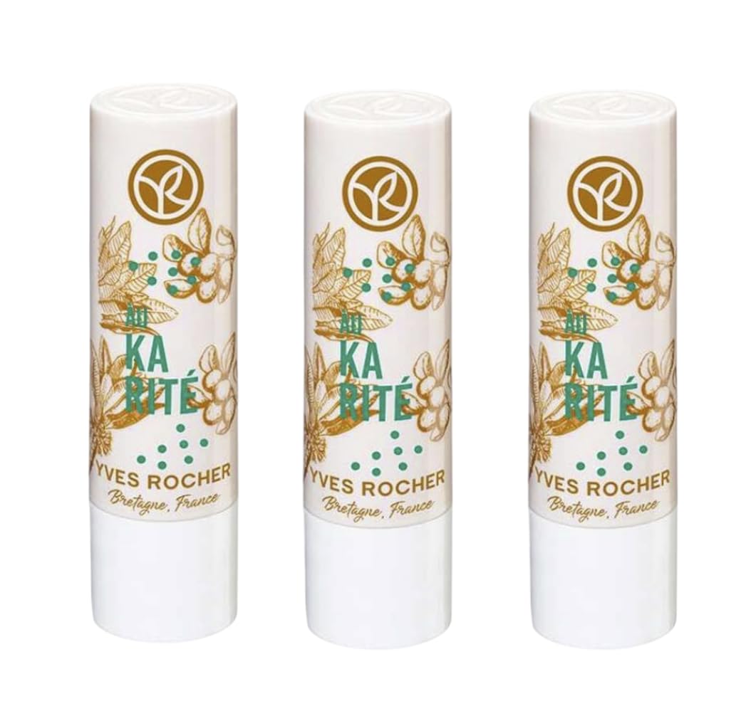 Yves Rocher Lip Balm Raspberry - Nourishing Lip Care Hydrating Balm Berry Scent Long-Lasting Moisture, Soft and Smooth Lips Rich Hydration 4.8g/0.17oz