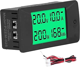 LCD Display Energy Meter, Voltage Current Power Consumption Monitor,Digital Energy Meter - DC 5-12V PZEM-025