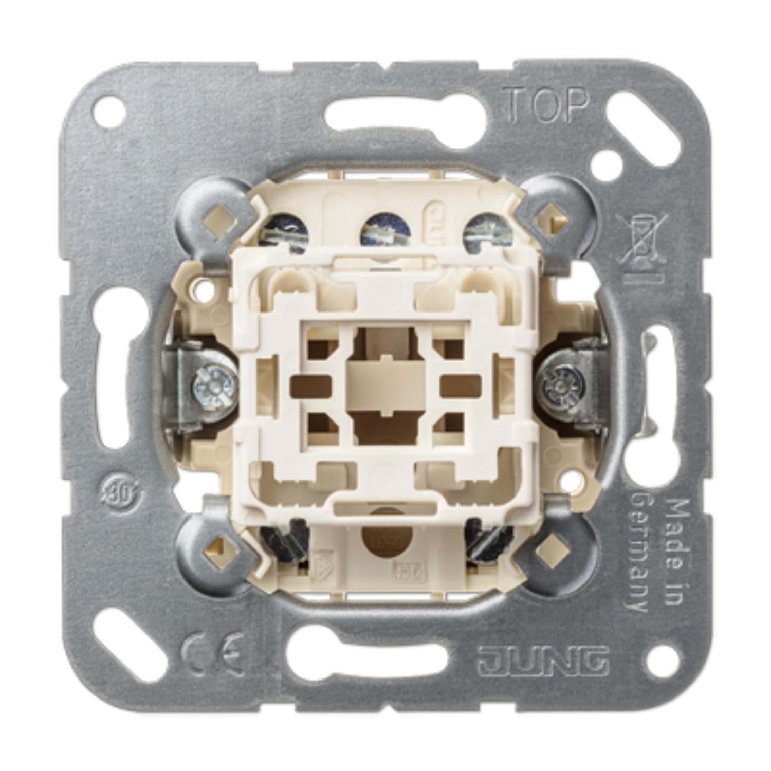 Mécanisme Multi-Switch Jung 531-41U Bouton Poussoir 10 AX pour installation électrique