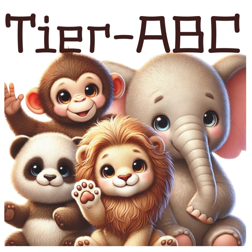 Tier-ABC: Lernen mit süßen Tieren