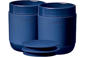 Corelle Stoneware Tumbler Set of 2 with Lids: Experience the Finest Travel Companion