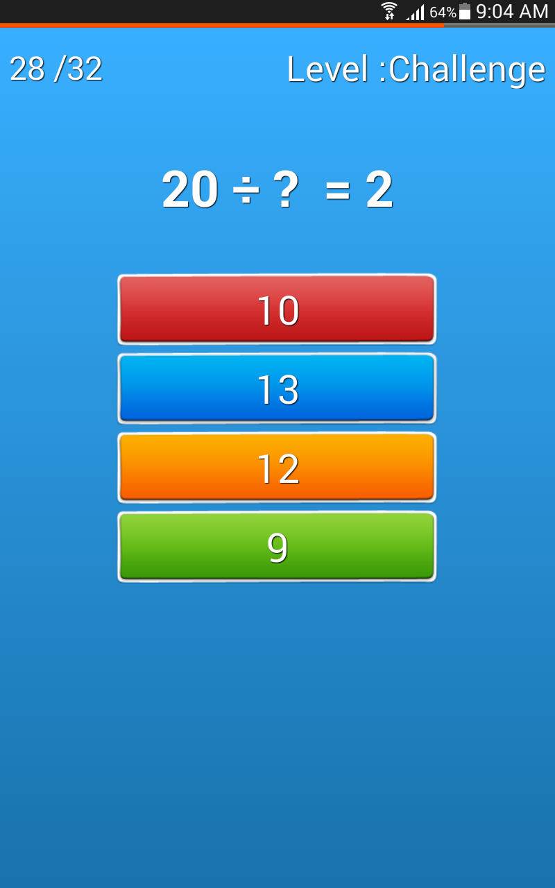 Math King App on Amazon Appstore