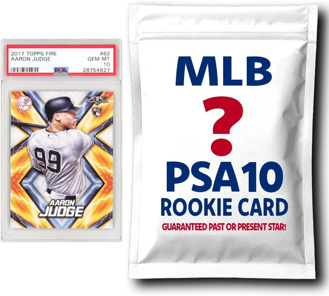 MLB PSA 10 Graded Rookie Card Mystery Pack