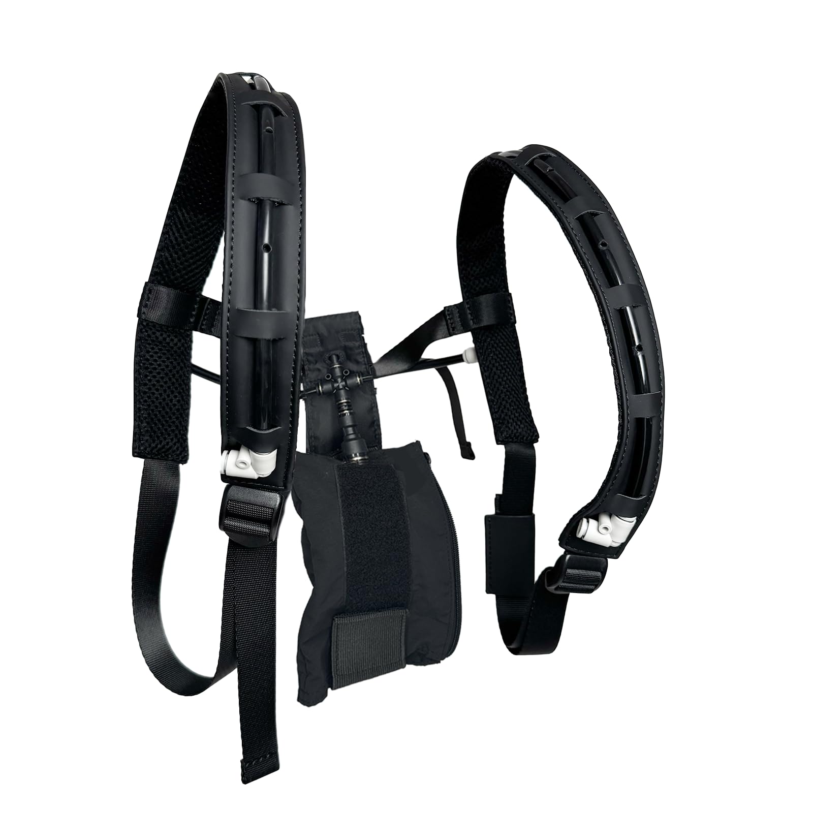 PMI Smoke Vest pour Machine à Fumée SmokeNinja Pro, Portable Avec Tuyaux | Résistant aux éclaboussures et à la chaleur - Pour cosplay, FX, Halloween - Compatible avec SmokeGENIE SmokeNINJA Pro