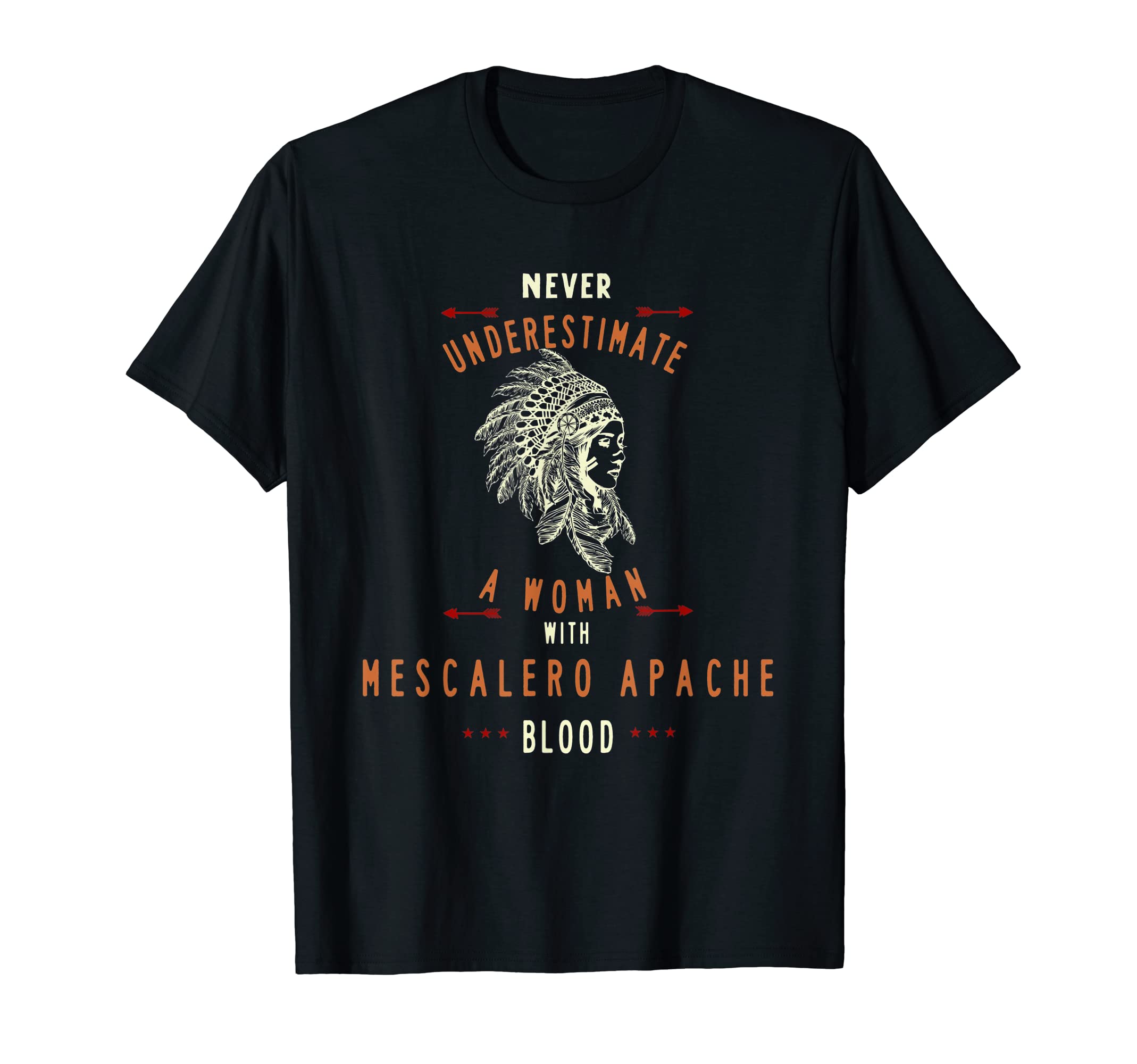 Native Indian Woman Never Underestimate T-Shirt