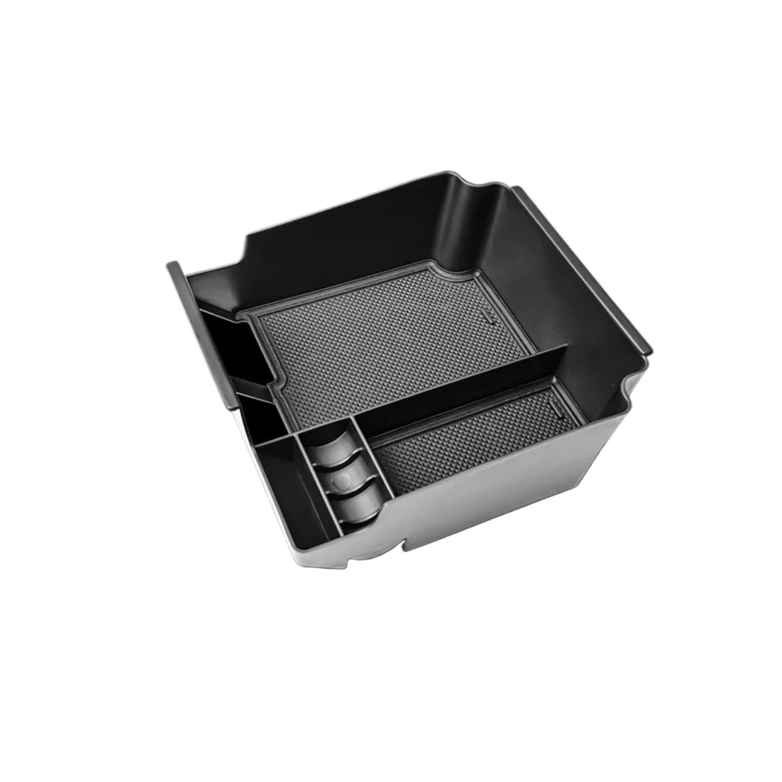 DZWDY car Interior Compatible With Acura For MDX 2022 2023 2024 Car Center Console Armrest Storage Box Center Console Tray Box Storage Organizer(Black Line)