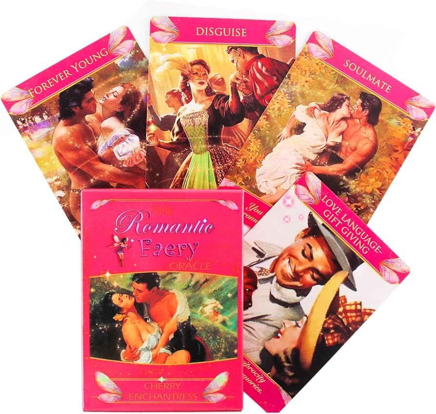 Romantic Faery Oracle| 48 Cards | Know About Your Future Spouse and Love Connection-image-27